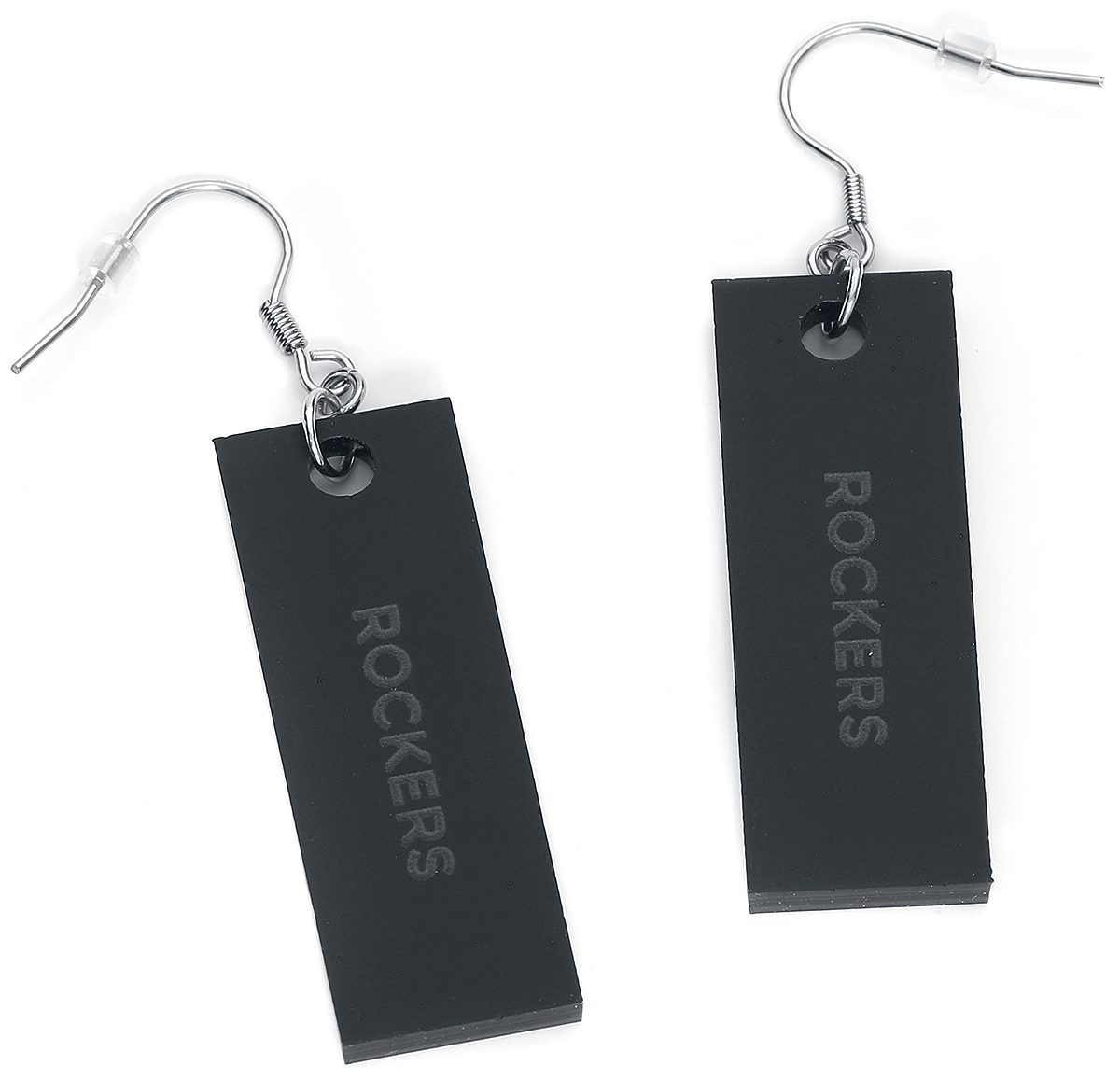 Rockers Raven Skull Ohrhänger schwarz