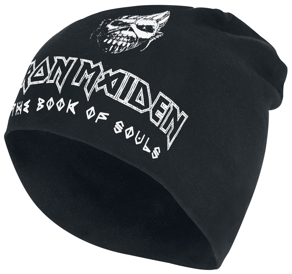 Iron Maiden  Beanie - The book of souls - Jersey Beanie - black