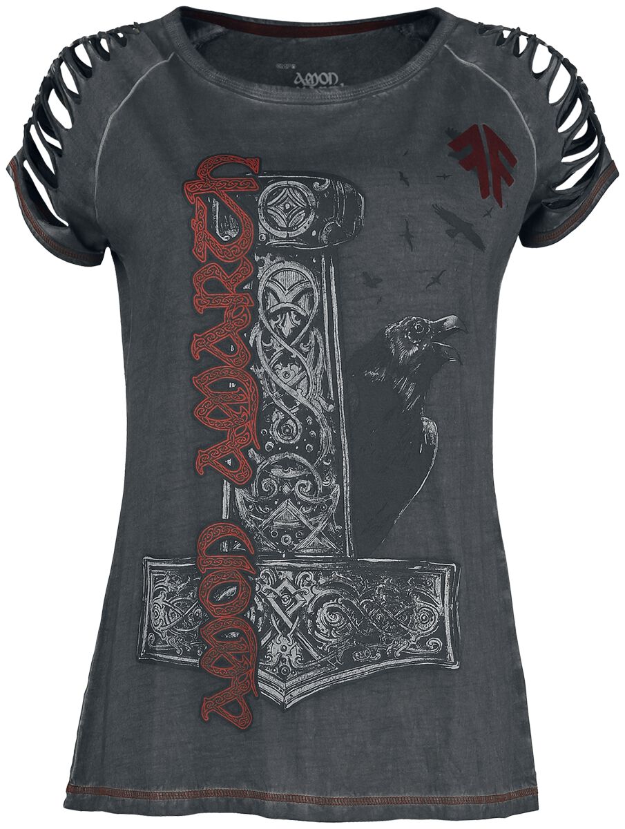 Image of Amon Amarth EMP Signature Collection Girl-Shirt grau
