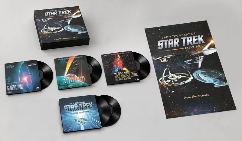 Star Trek: From the Heart of Star Trek (60 Years) von Star Trek - 5-LP (Box)