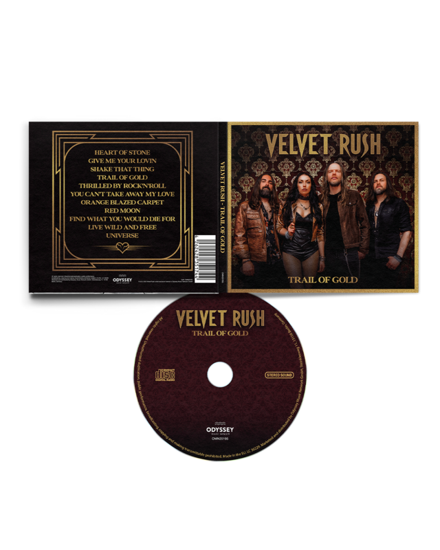 Velvet Rush  CD - Trail Of Gold -