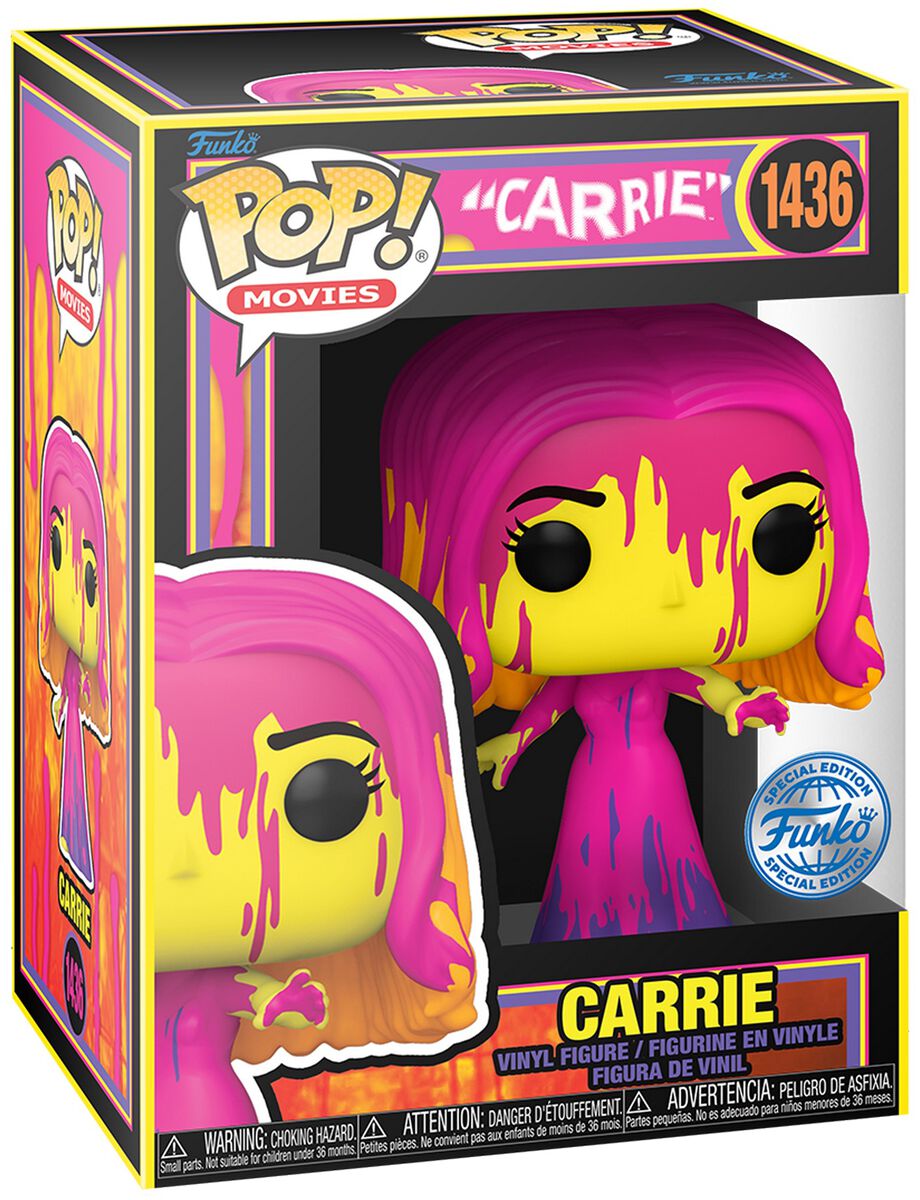 Carrie - Carrie (Blacklight) Vinyl Figur 1436 - Funko Pop! Figur - multicolor