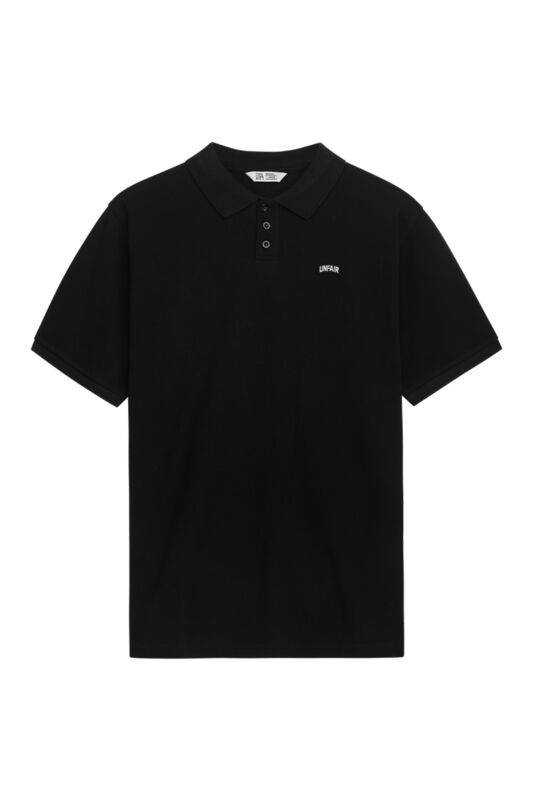 Unfair Athletics Permanent Polo Shirt Poloshirt schwarz in M