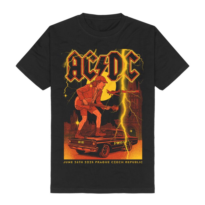 4055585613097 - AC DC Prague T-Shirt schwarz in L
