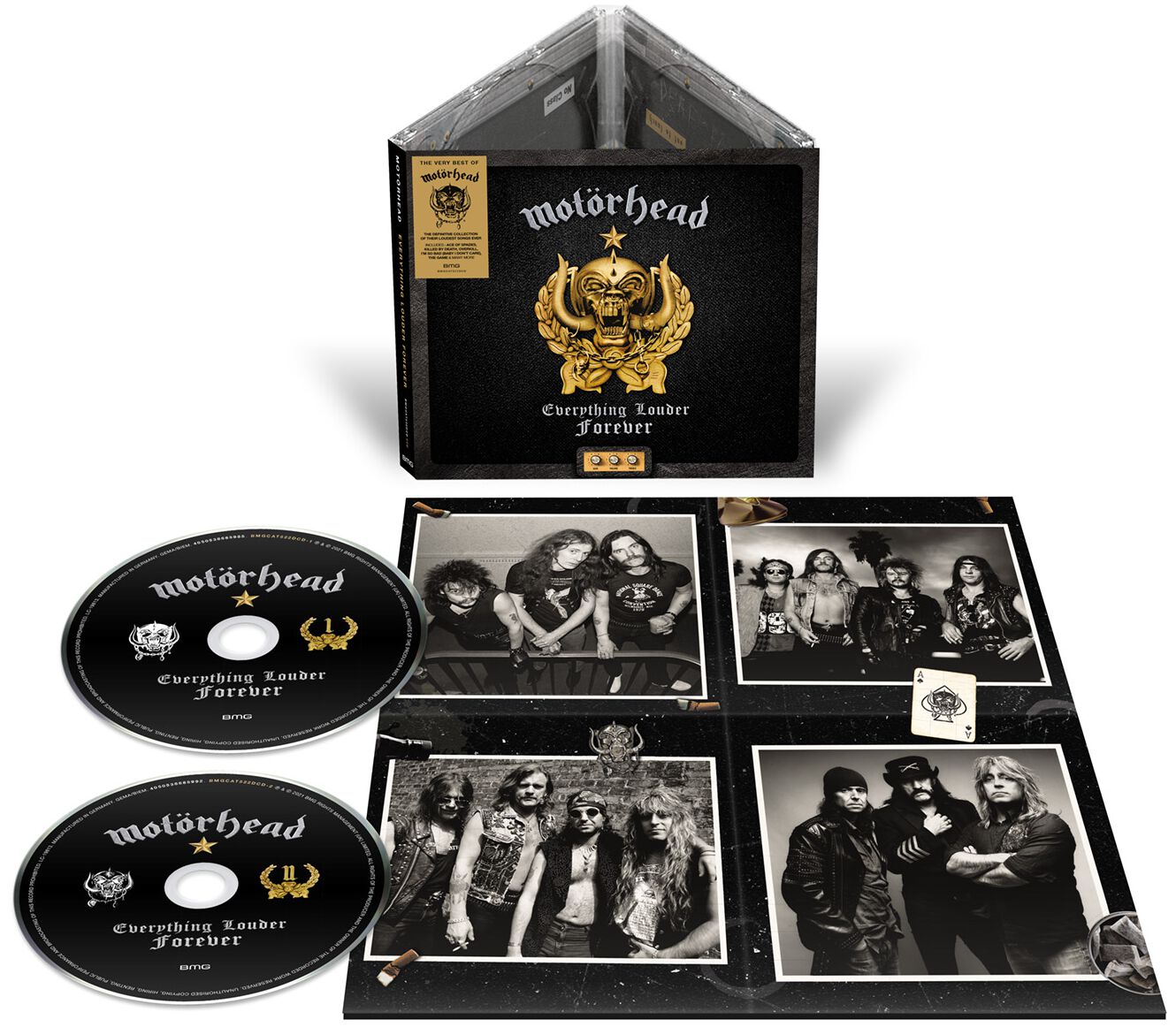 Image of Motörhead Everything louder forever - The very best of Motörhead 2-CD Standard