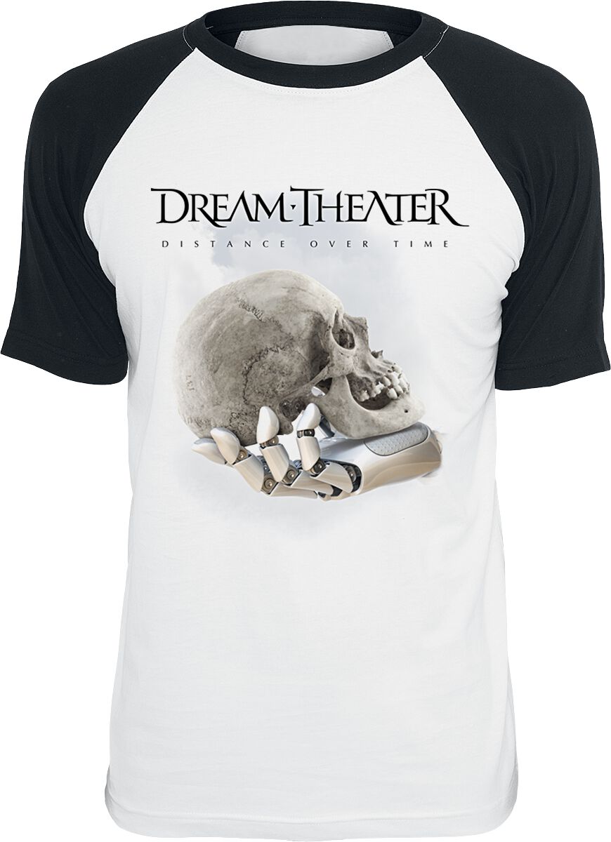 Image of Dream Theater Distance Over Time T-Shirt weiß/schwarz