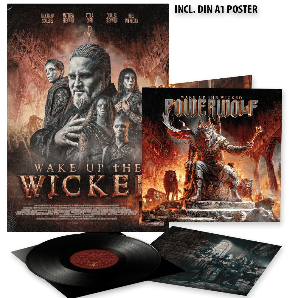 Powerwolf Wake Up The Wicked LP multicolor