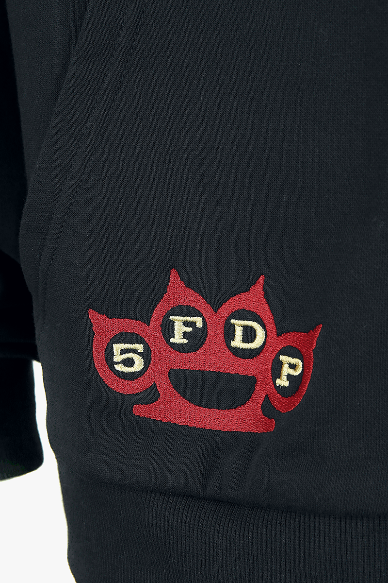 Five Finger Death Punch EMP Signature Collection Kapuzenjacke schwarz rot