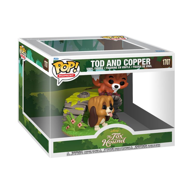 Cap und Capper - Tod & Copper (Pop! Moment) Vinyl Figur 1707 - Funko Pop! Figur - Funko Shop Deutschland - Lizenzierter Fanartikel