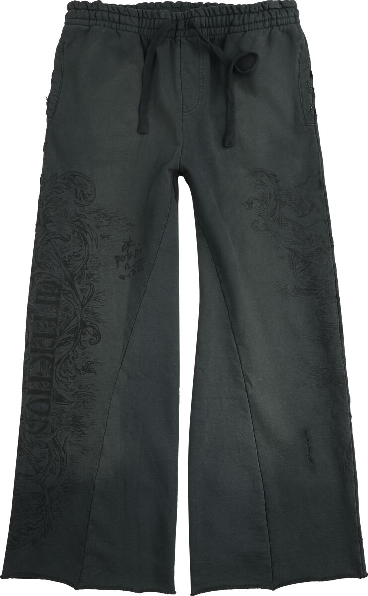Stoffhose - Winged Up Sweatpant - M bis XXL - für Männer - Größe L - grau - Männer - male