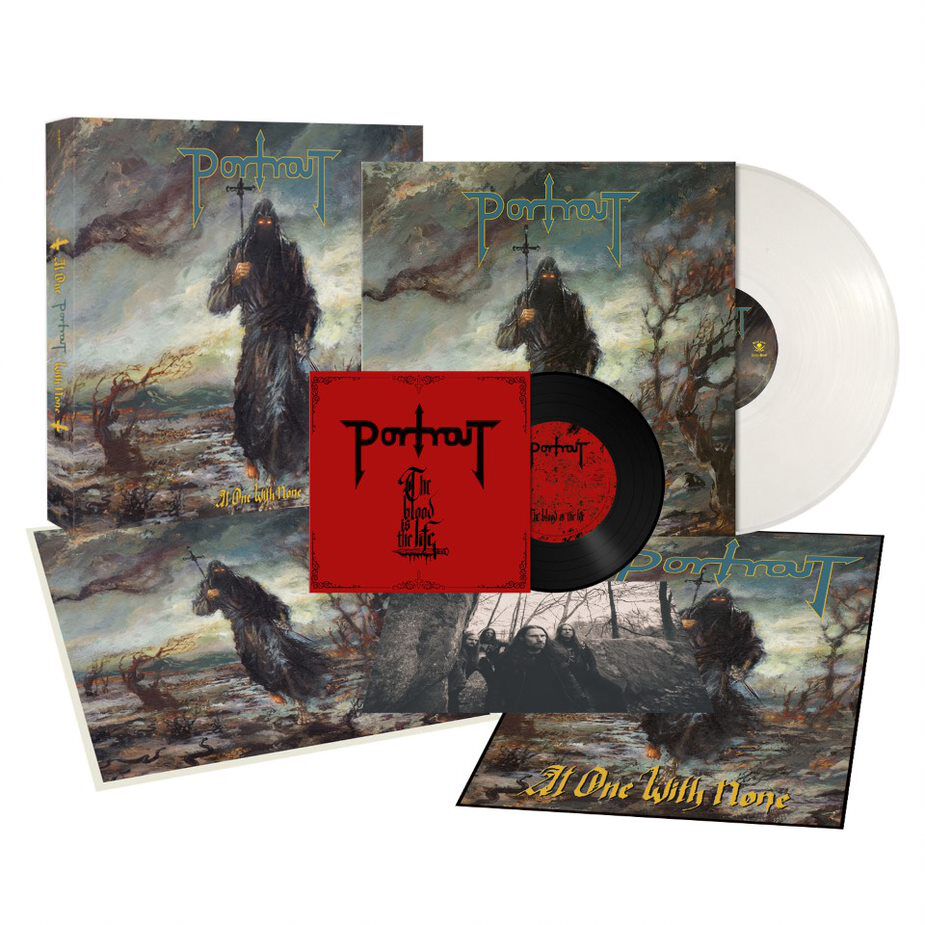 Image of Portrait At one with none LP & 7 inch farbig