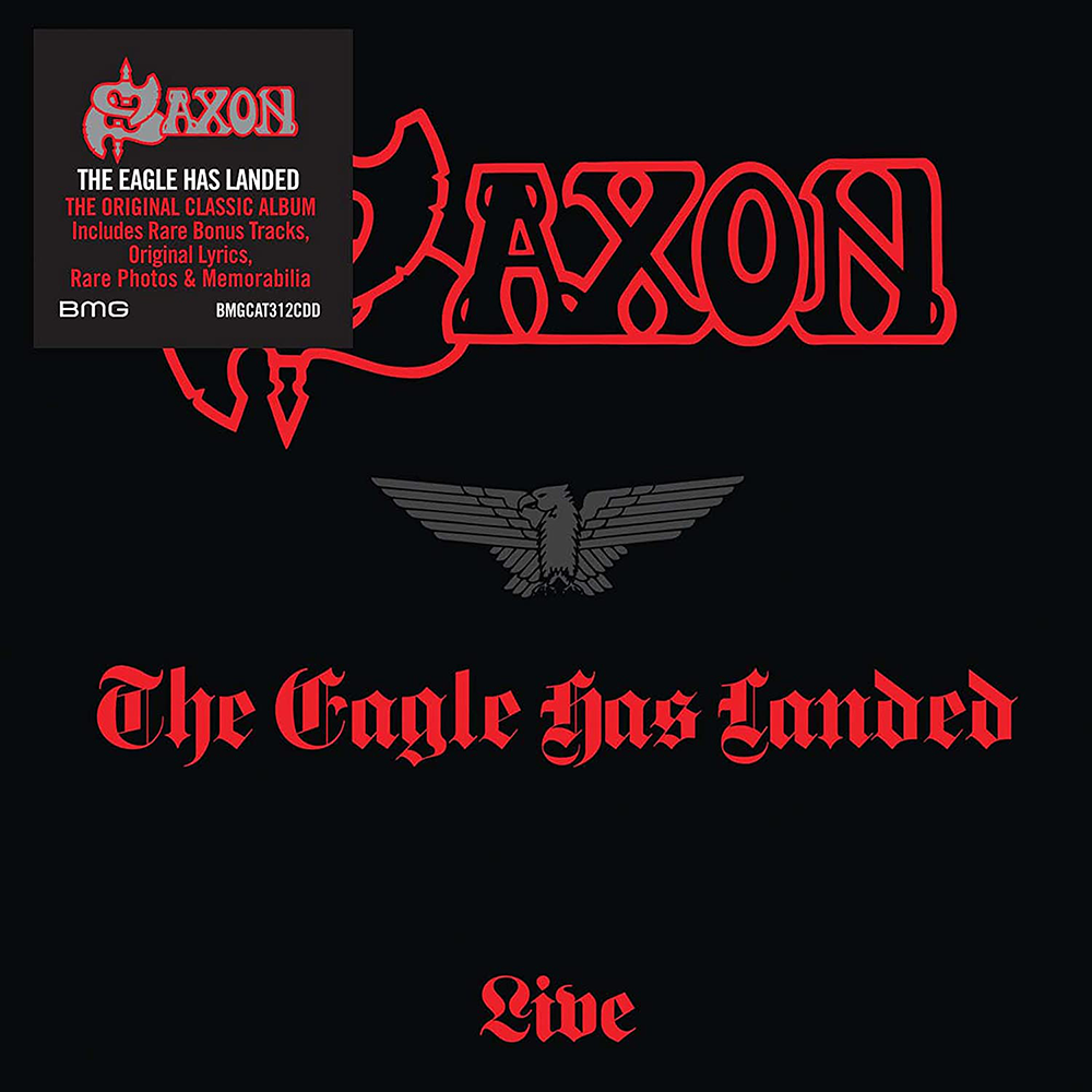 Saxon  CD - The eagle has landed (Live) -