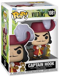 Captain Hook Vinyl Figur 1081, Disney Villains, Funko Pop!