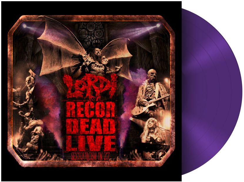 Image of Lordi Recordead Live - Sextourcism In Z7 2-LP lila