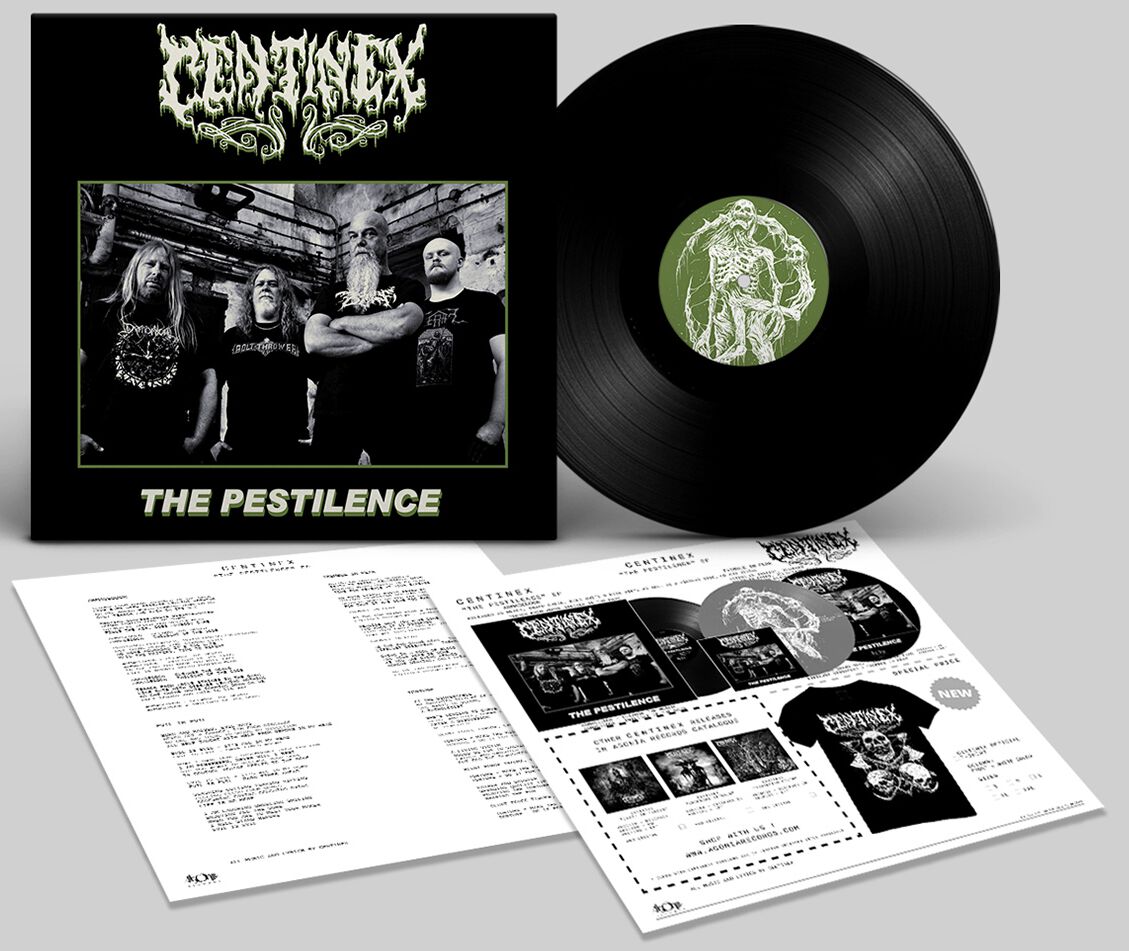 Image of Centinex The pestilence EP schwarz