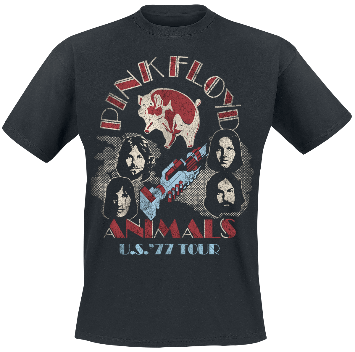 Pink Floyd - Animals US Tour 1977 - T-Shirt - black image