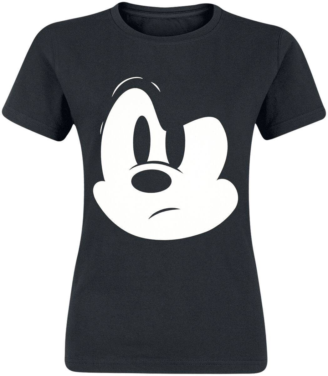 Mickey Mouse Mickey Face T-Shirt black