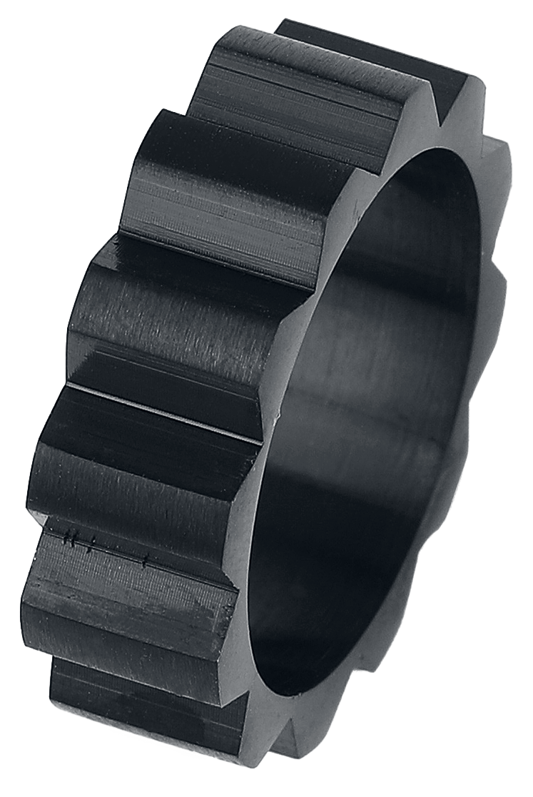 etNox Zahnrad Ring schwarz
