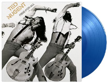Ted Nugent Free for all LP coloured