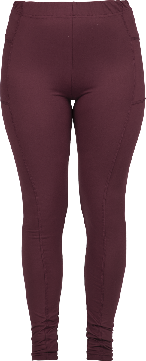 4068143319607 - Leggings With Pockets Leggings bordeaux in XXL