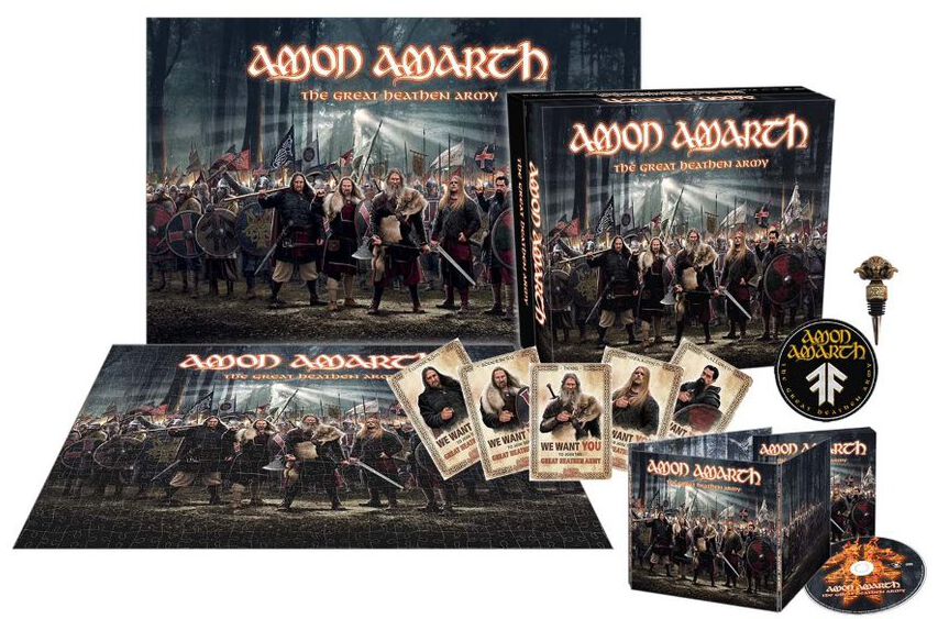 The great heathen army von Amon Amarth - CD (Boxset, Limited Edition)