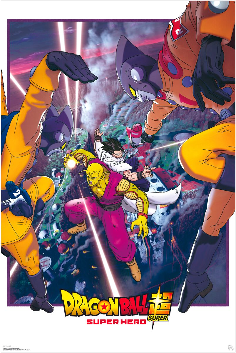 Levně Dragon Ball Hero - Gohan & Piccolo plakát vícebarevný