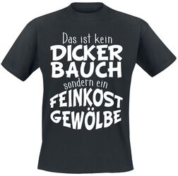 Dicker Bauch - Feinkostgewölbe, Food, T-Shirt