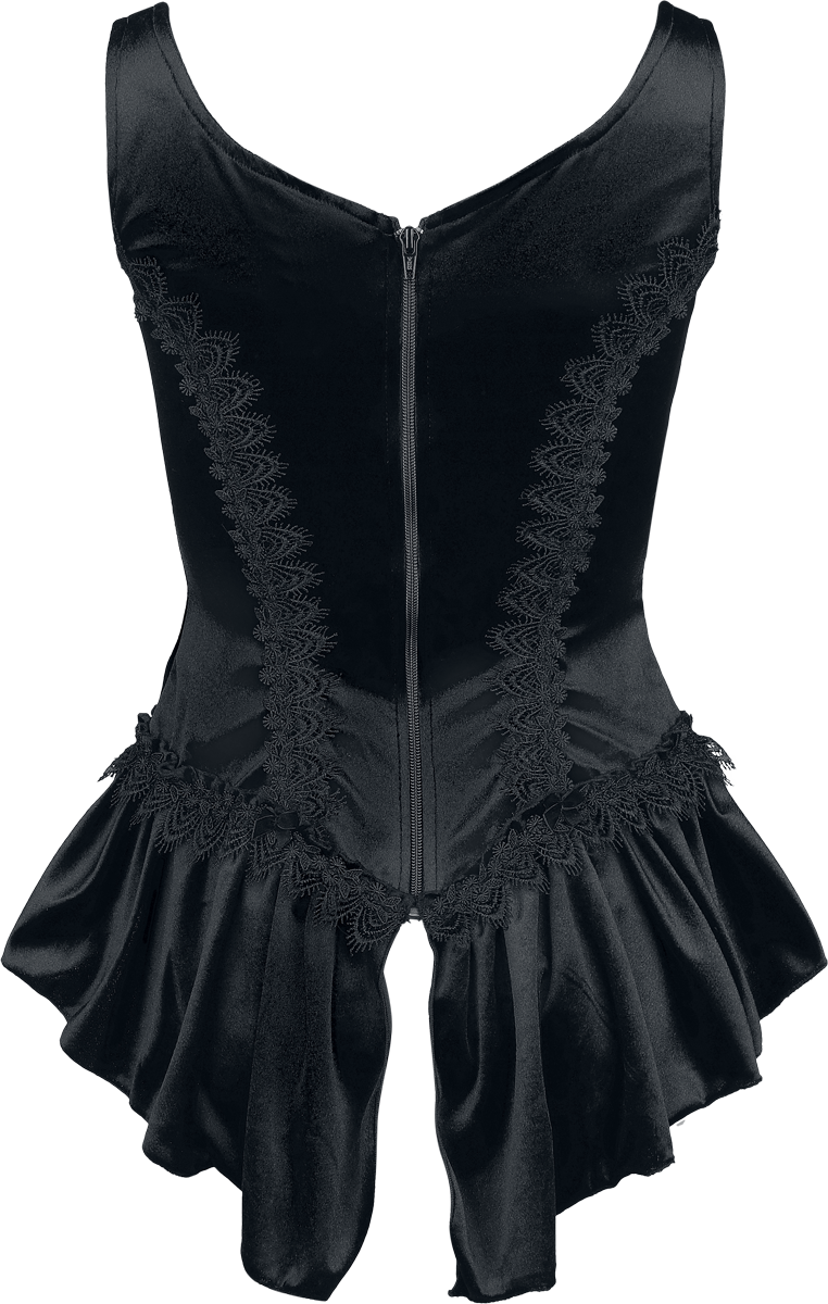 6426011373348 - Gothic Top T-Shirt schwarz in L 6426011373348 - Gothic Top T-Shirt schwarz in L