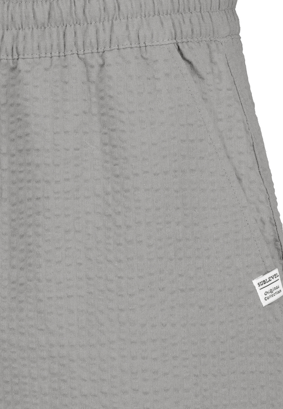 Thumbnail - Authentic Style SEERSUCKER SHORTS Short taupe in L