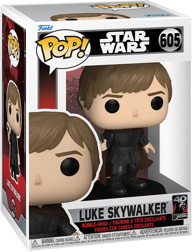 Star Wars Die Rückkehr der Jedi-Ritter - 40th Anniversary - Luke Skywalker Vinyl Figur 605 Funko Pop! multicolor