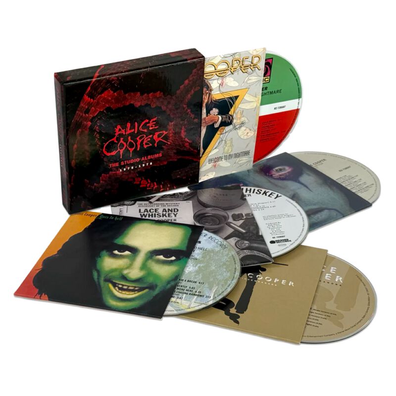 Cooper, Alice CD - The Studio Albums 1975-1978 - voor Geen - standaard