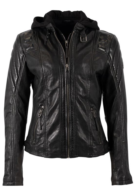 Mauritius Chasey Lederjacke schwarz in S