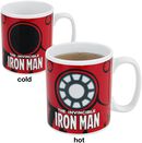 Tasse mit Thermoeffekt, Iron Man, Tasse
