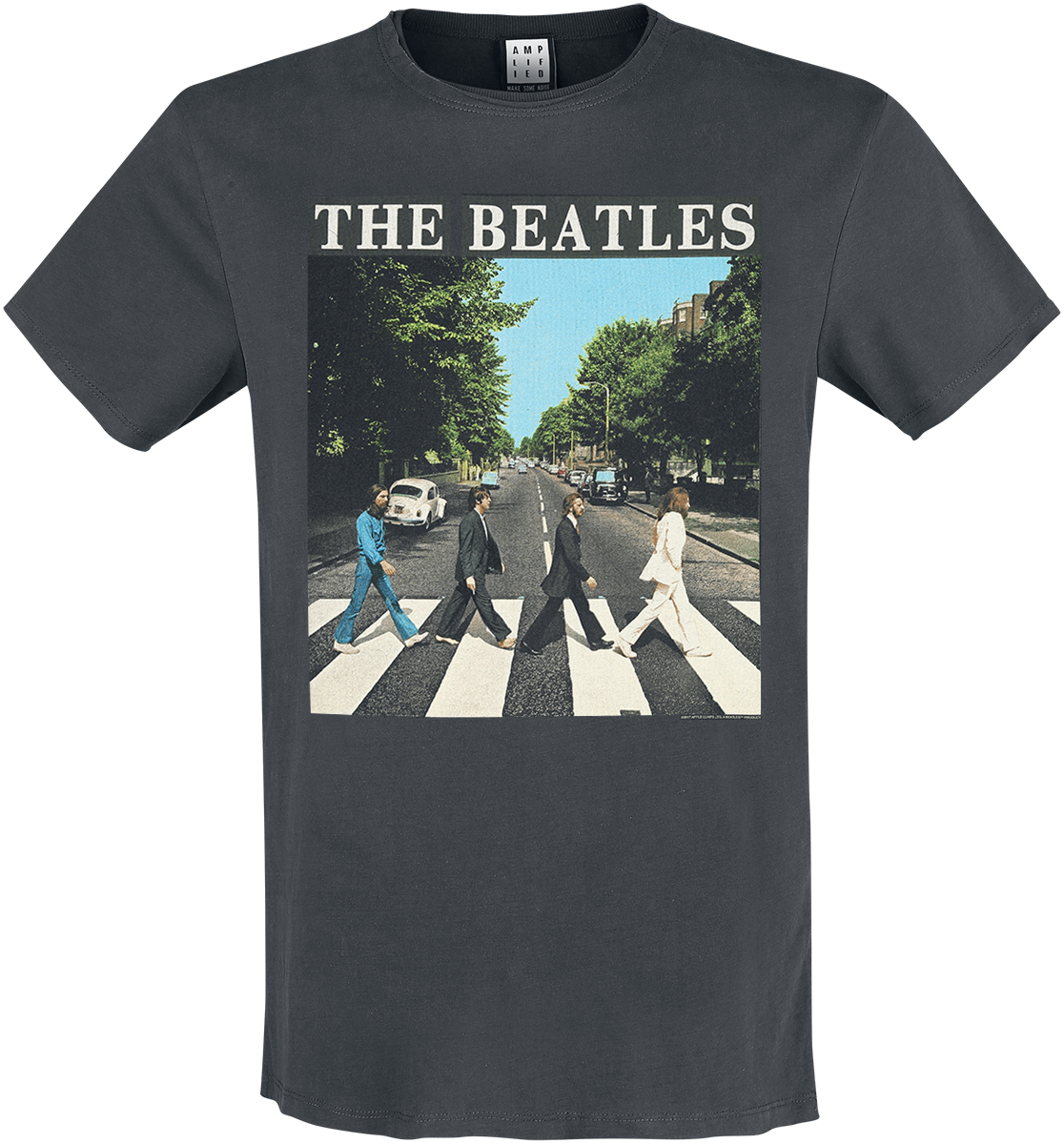 The Beatles - Amplified Collection - Abbey Road - T-Shirt - charcoal image