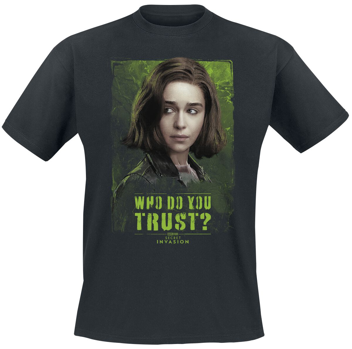 Secret Invasion - Marvel T-Shirt - Who Do You Trust? Giah - S bis XXL - für Männer - Größe S - schwarz  - EMP exklusives Merchandise!