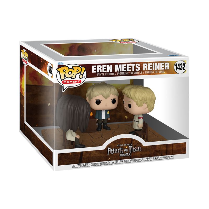 Eren meets Reiner (Pop! Moment) Vinyl Figur 1432