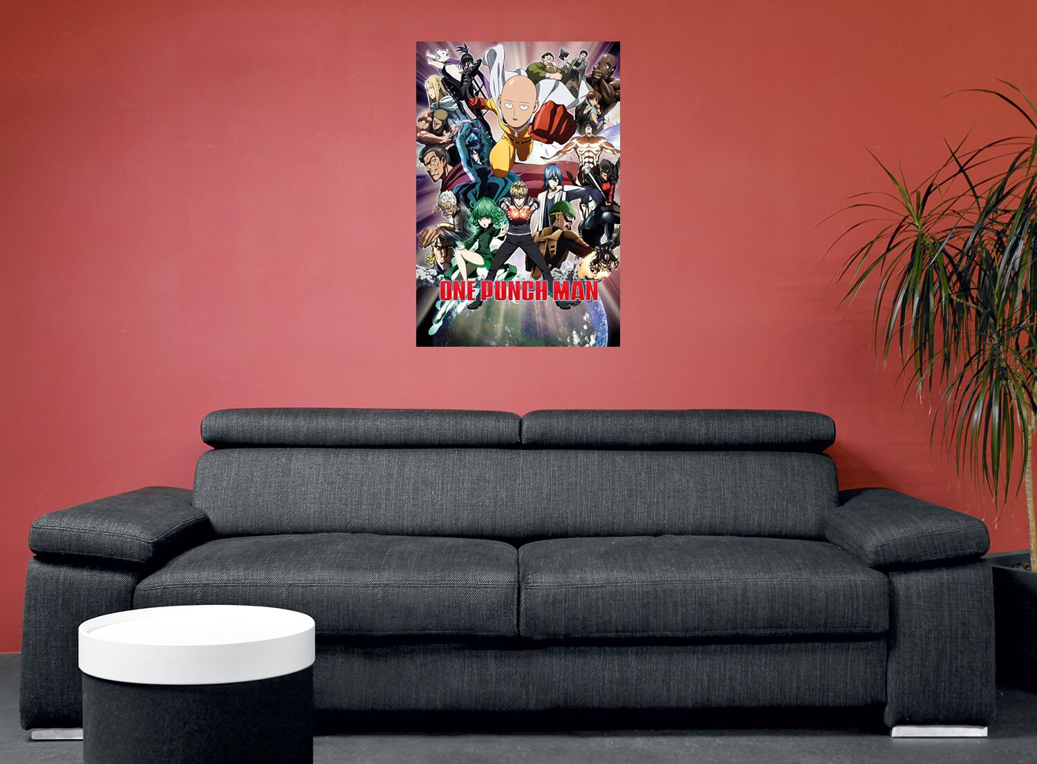 Collage One Punch Man Poster Emp