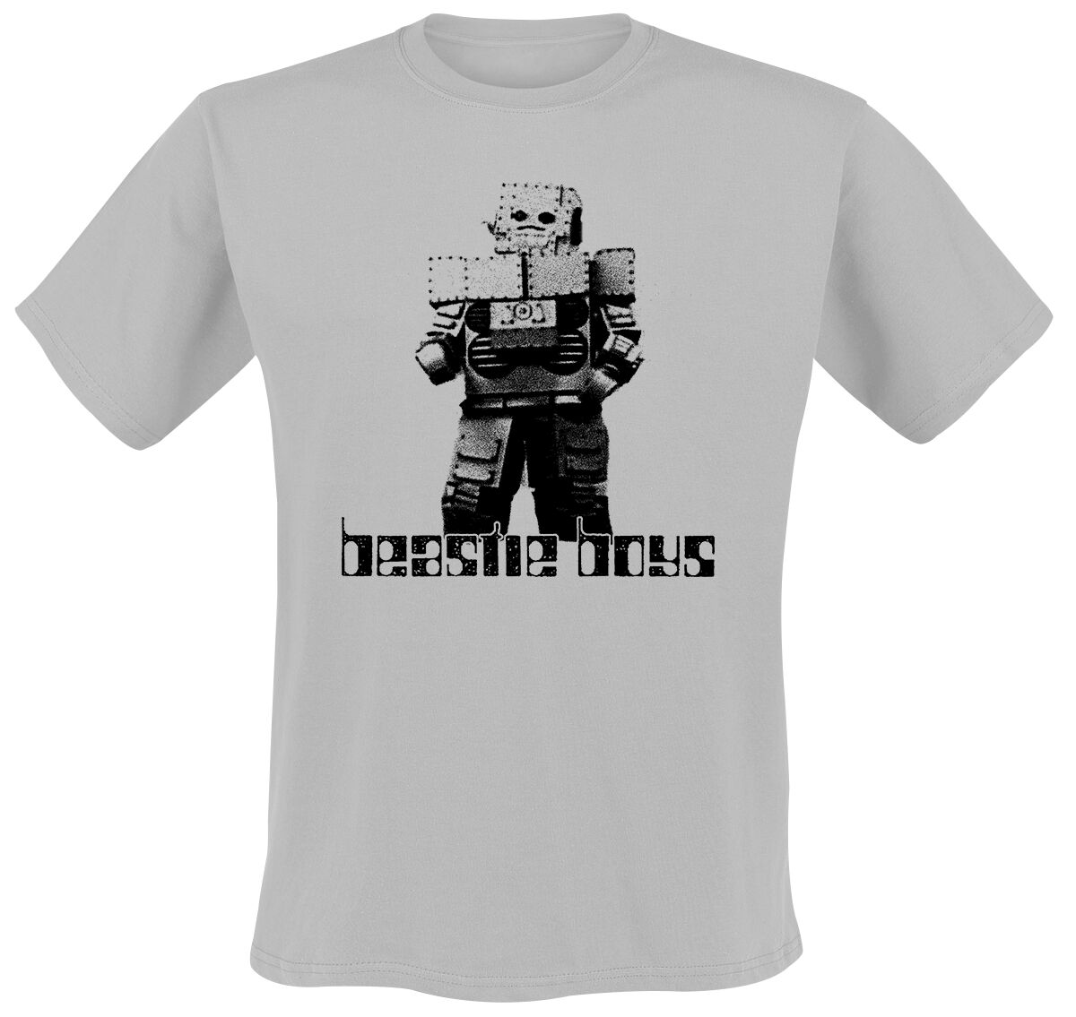 Beastie Boys T-Shirt - Intergalactic Robot - S - für Männer - Größe S - grau  - Lizenziertes Merchandise!