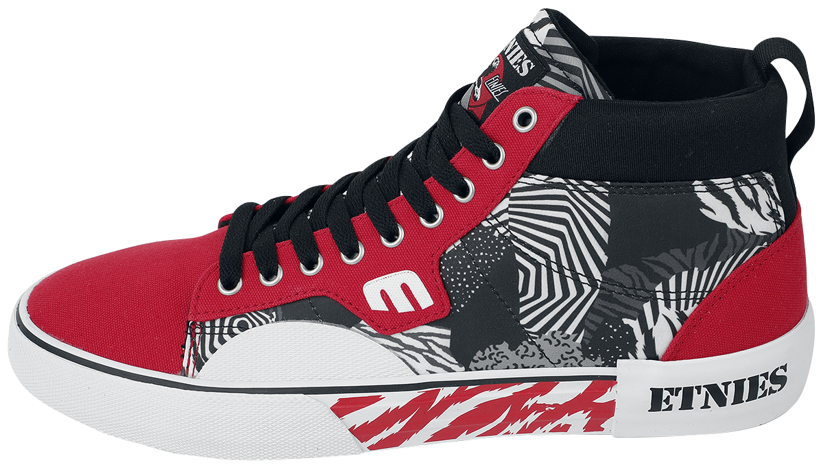 Etnies Kayson High Sneaker high schwarz weiß rot