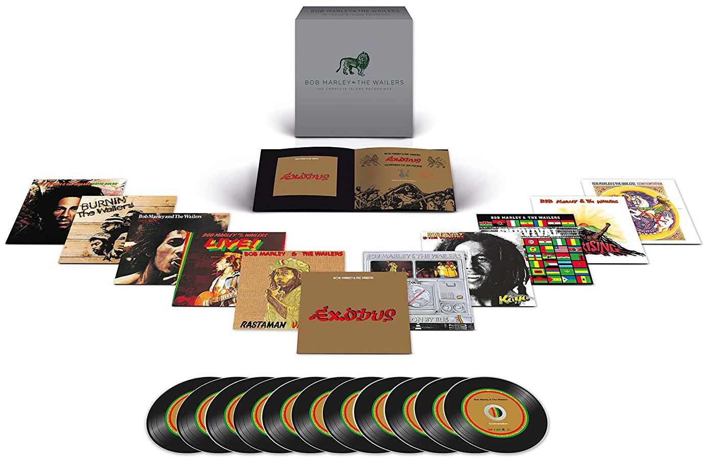 Image of The Marley, Bob & Wailers The complete island recordings 11-CD Standard