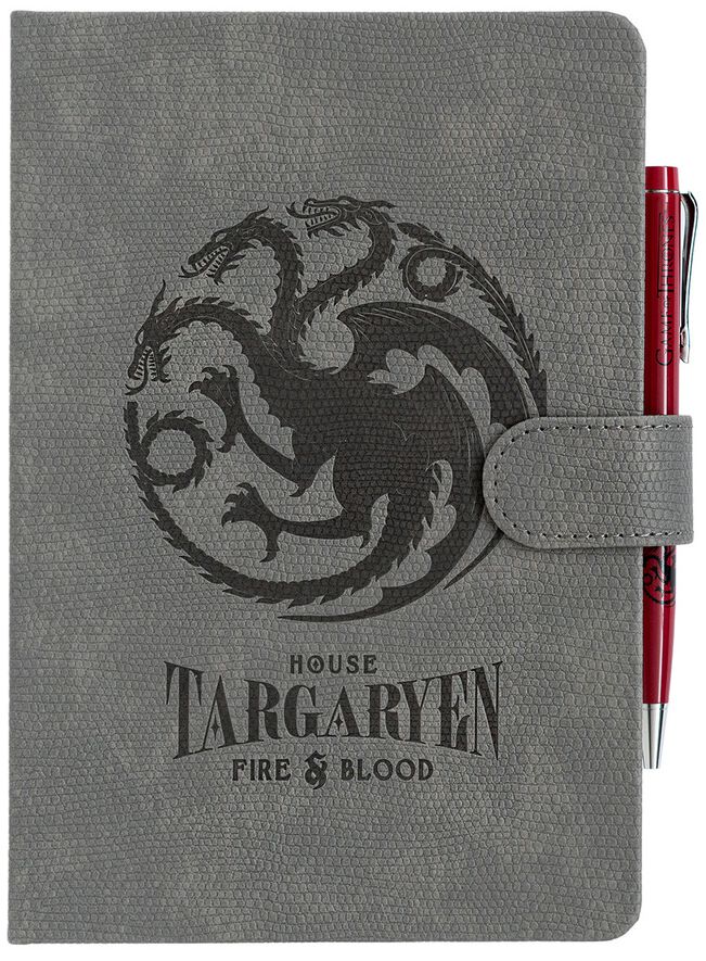 Bureau, Carterie & Emballage de Game Of Thrones - Maison Targaryen - Fire And Blood - pour Unisexe -