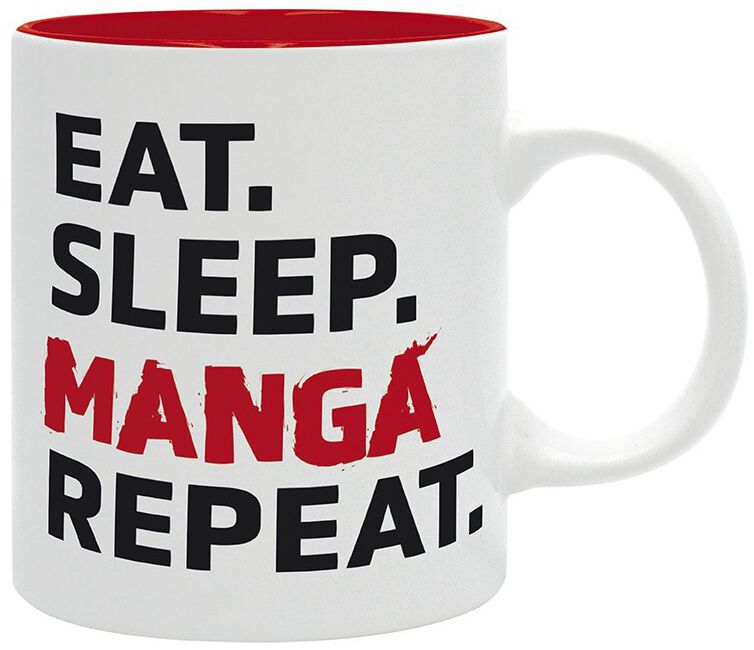 Eat Sleep Manga Repeat  Cup multicolour
