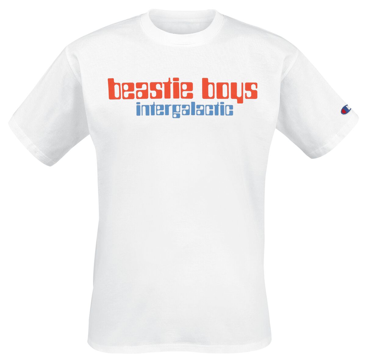 Champion Champion x Beastie Boys - Crewneck T-Shirt T-Shirt weiß in L