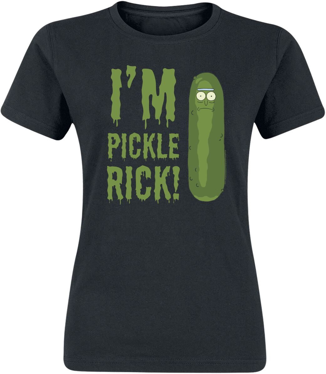 Rick And Morty I’m Pickle Rick T-Shirt schwarz