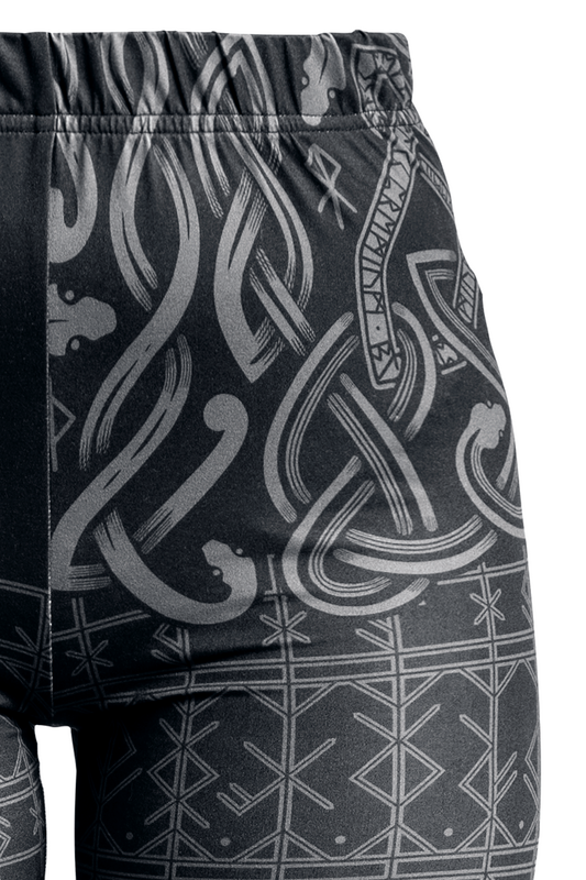 Thumbnail - Black Premium by EMP Celtic Snake Leggings schwarz in S