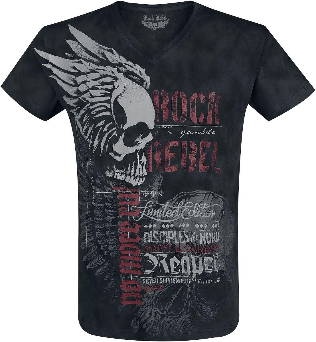 Rock Rebel by EMP Heavy Soul T-Shirt schwarz in 4XL
