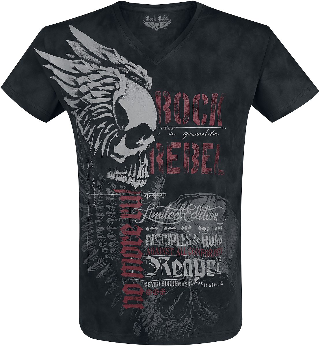 Rock Rebel by EMP - Heavy Soul - T-Shirt - schwarz - EMP Exklusiv!
