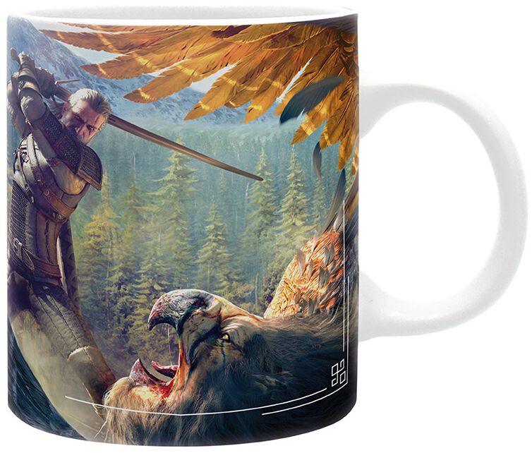 The Witcher Geralt and the Griffon Cup multicolor