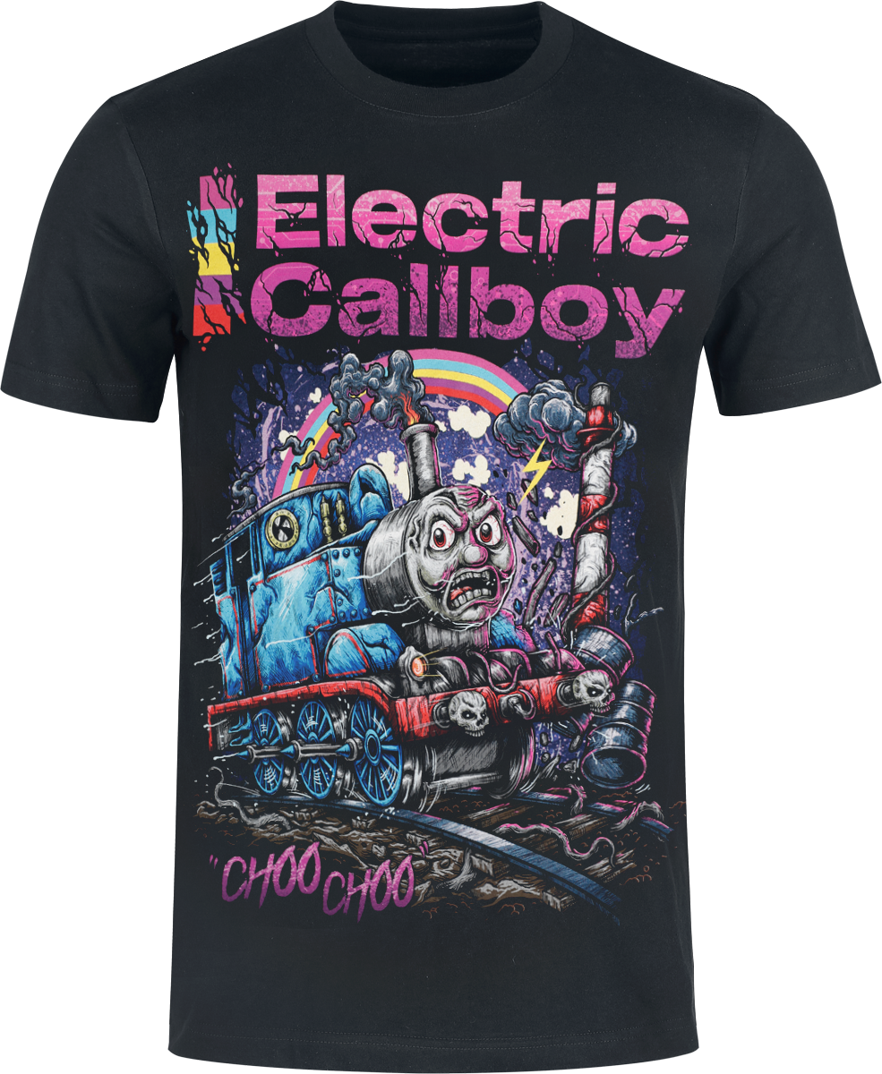 Electric Callboy  T-Shirt - Choo Choo - Heavyweight - for Men - black