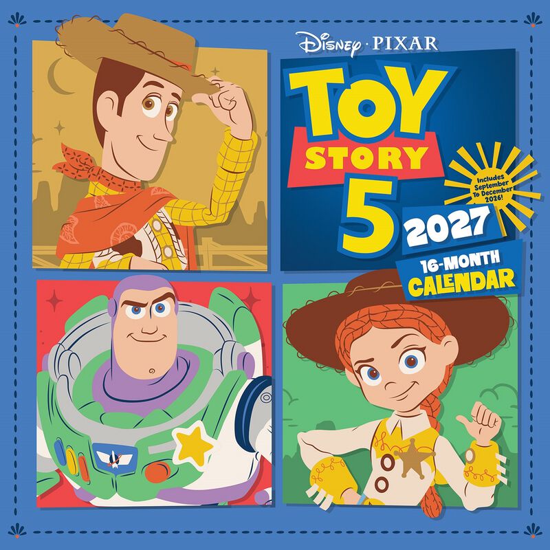 Toy Story - Disney Muurkalender - Muurkalender 2027 - voor Geen - meerkleurig